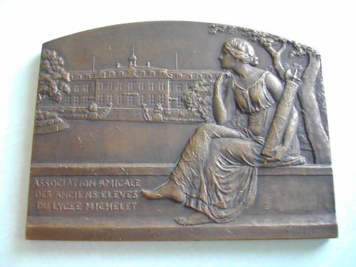Plaque bronze association - -,