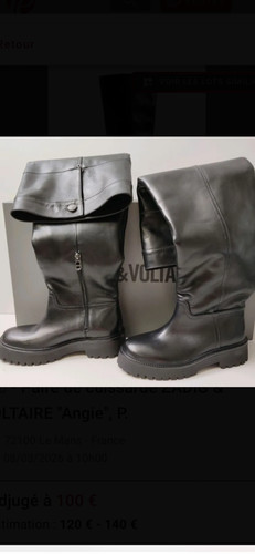 Cuissardes cuir zadig - cuissardes,