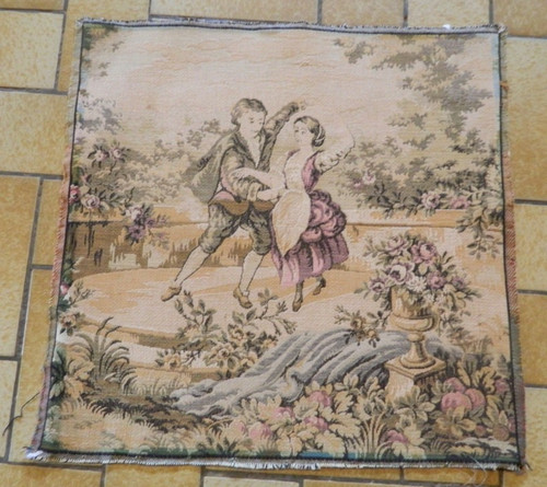 Vintage tapisserie couple - tapisserie,
