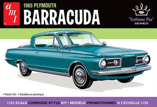 Amt 1965 plymouth barracuda - amt,