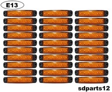 30 x 24V Orange Led Feux De
