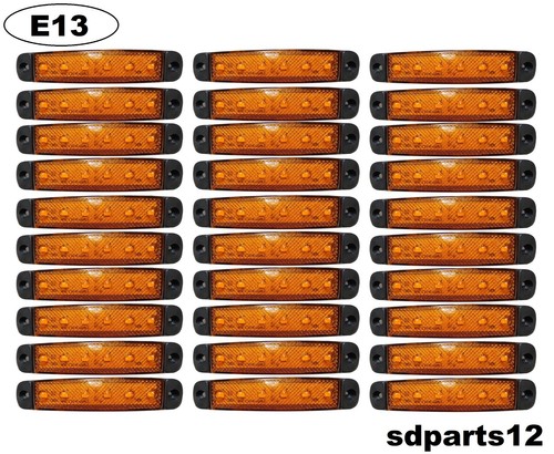 24v orange led feux de - 30,