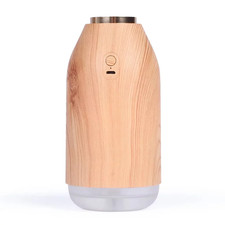 Diffuseur d’Huiles Essentielles USB 270ml Bois - Aromathérapie, Humidificateur,