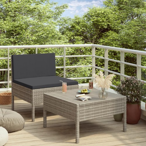 Salon jardin pcs avec - jardin, 2