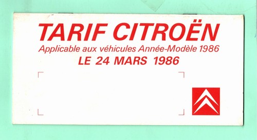 Prospectus citroën - ▬►,