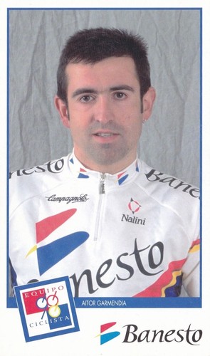 Cyclisme carte cycliste aitor - carte,