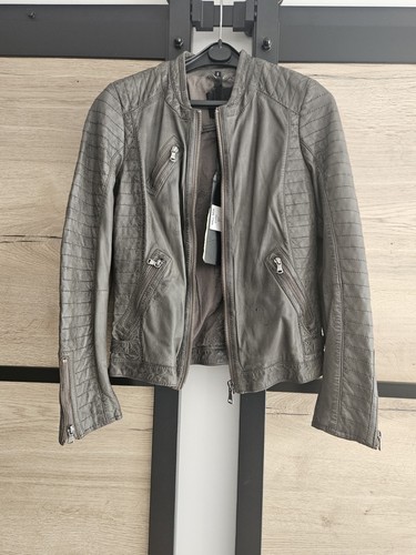 Oakwood veste moto cuir femme