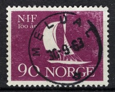 Norway 1961, NK 495 Son Meldal 30-9-63 (ST)