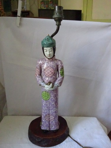 Pied lampe chine femme - de,