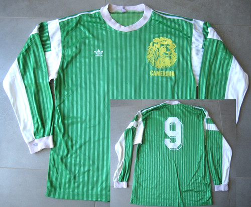 Maillot cameroun 1990 - cameroun, adidas