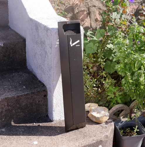 Wall mounted ashtray rossignol - ashtray,