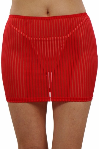 Jupe courte tulle rayé - en,