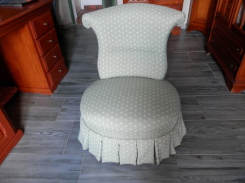 Fauteuil crapaud vintage - fauteuil,