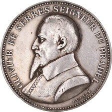 France, Médaille, Comice Agricole de Reims, Olivier de Serres, Agriculture