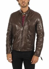 Blouson motard homme élégant