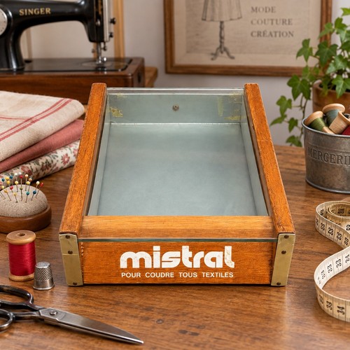 Ancienne vitrine comptoir - ancienne, de