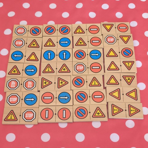 Jeu dominos bois - jeu, en