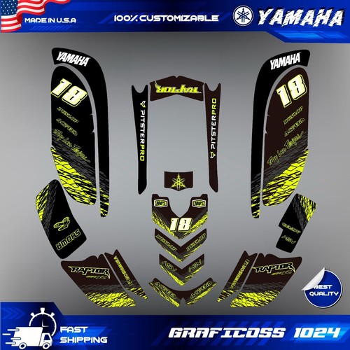 Yamaha raptor 660 kit graphics - yamaha,