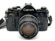 Canon A-1 Noir + Vivitar