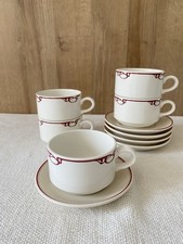 5 tasses/sous tasses Villeroy