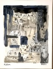 Peinture Originale Sur Papier