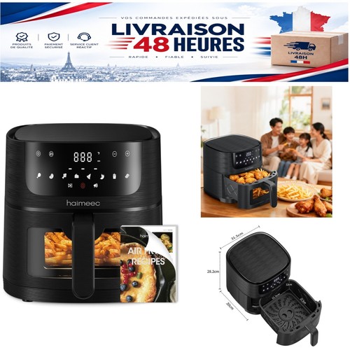 Friteuse sans huile haimeec - friteuse,