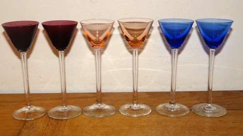 Verres liqueurs à longs - verres,