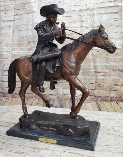 Frederic remington cowboy with - remington,