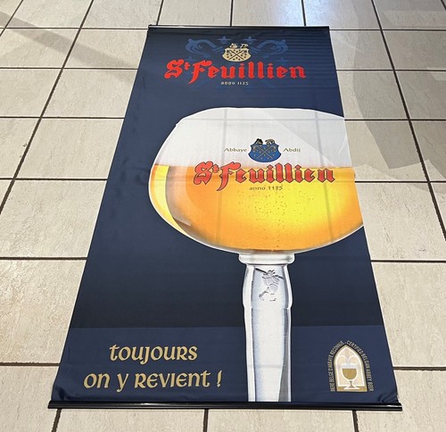 Ancien drapeau officiel - drapeau, bleu