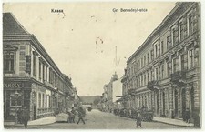 Hungary Old Postcard Kassa Gr. Bercsenyi - Utca 1915