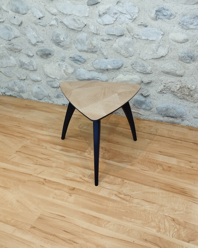 Table basse plaquée chêne - basse,