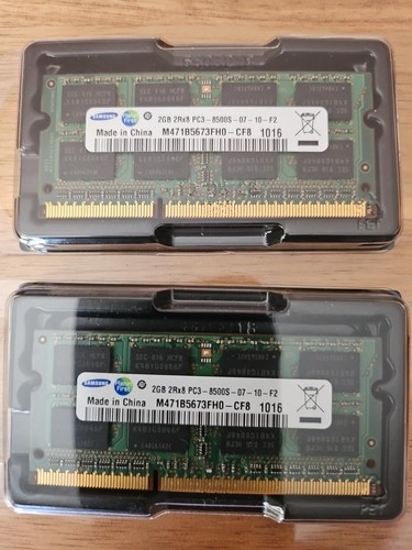 Barrettes mémoire 2go ram - 2,