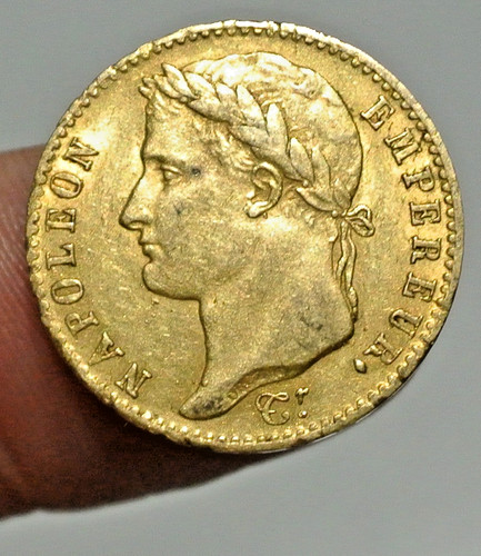 Napoleon francs gold - napoleon,
