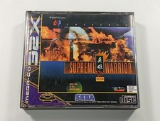 SUPREME WARRIOR SEGA MEGA-CD
