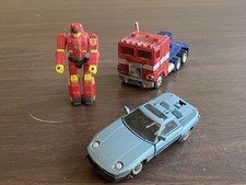 Jouet Vintage Transformers G1 Hasbro Optimus Porsche pour pièces