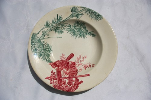 Ancienne assiette creuse - ancienne,