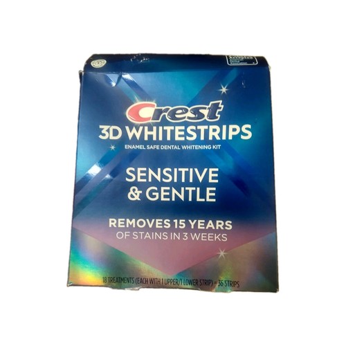 Crest white strips - crest, 3d