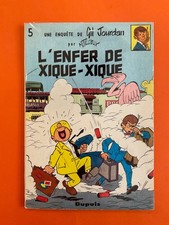 TILLIEUX GIL JOURDAN TOME 5 L'ENFER DE XIQUE-XIQUE EDITION 1967 DUPUIS TBE