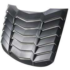 PERSIENNE DE VITRE ARRIÈRE - STYLE LV - NOIR MAT (MUSTANG 2015-2023 FASTBACK)