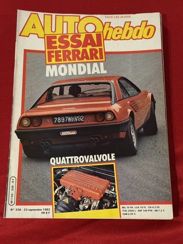 Auto hebdo autohebdo 336 - auto,