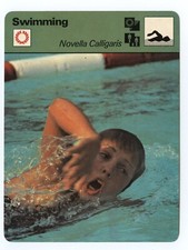 Novella Calligaris Swimming- Water Sports   Sportscasters Card 