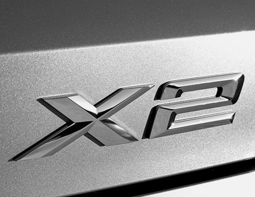 Logo insigne bmw chrome - insigne,