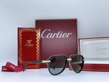 Vintage Cartier Vitesse Noir Sunglasses Glasses Glasses Sunglasses