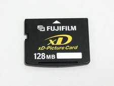 CARTE MEMOIRE FUJIFILM XD-PICTURE CARD 128 MB OFFICIELLE APPAREIL PHOTO TESTE