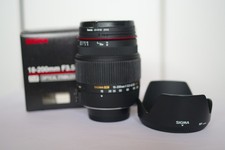 Sigma  18-200 mm DC OS  HSM II  pour nikon avec sa boite