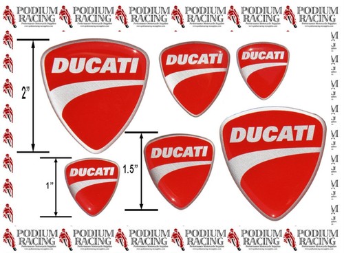Ducati stickers swoosh design - stickers,