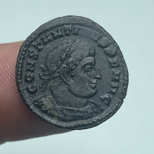 Monnaie romaine constantin - monnaie,