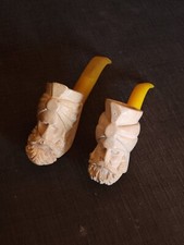  2 Pipes  Ancienne En Écume