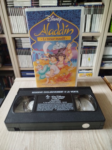 Film vhs cassette aladdin - [vhs],