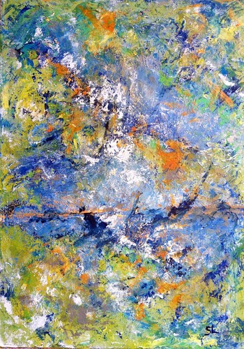 Abstract painting painting